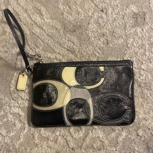 COACH larger wristlet or clutch